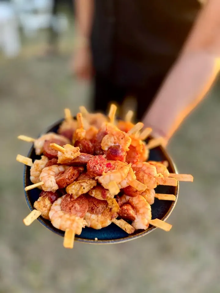 Brochette degustation Au Comptoir de l'Épicurien