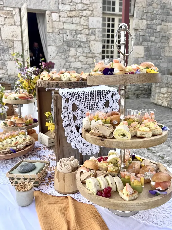 Buffet traiteur pieces montees Au Comptoir de l'Épicurien