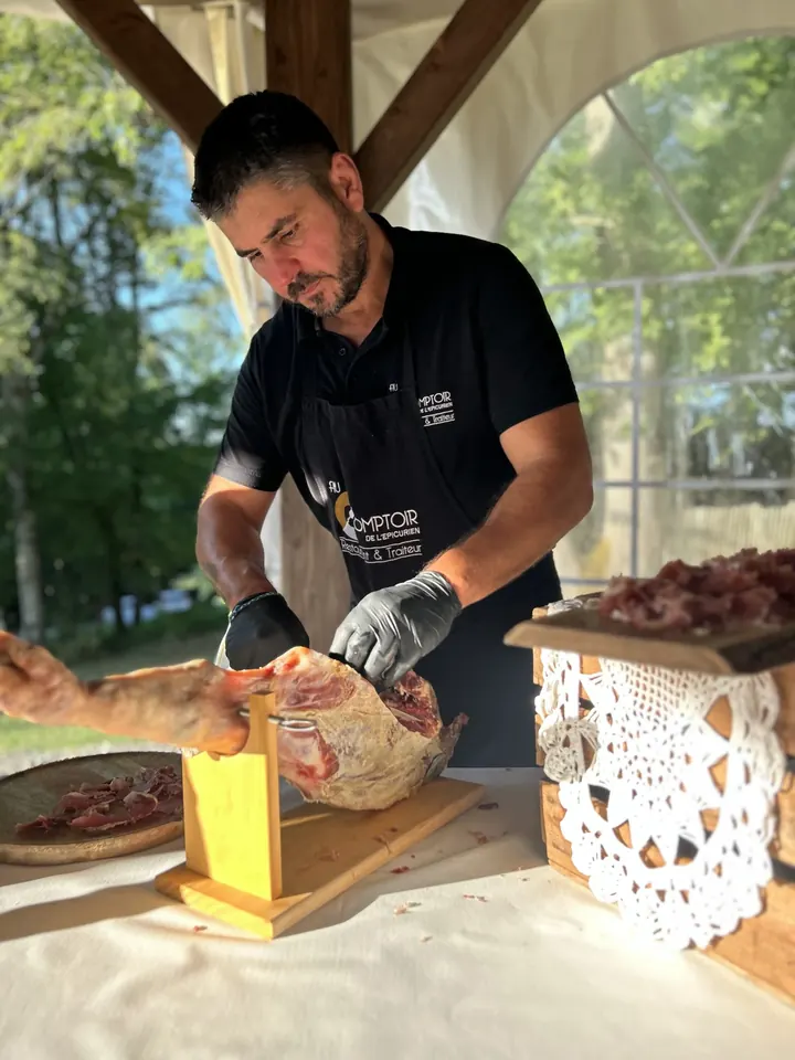 Cedric lavergne chef Au Comptoir de l'Épicurien