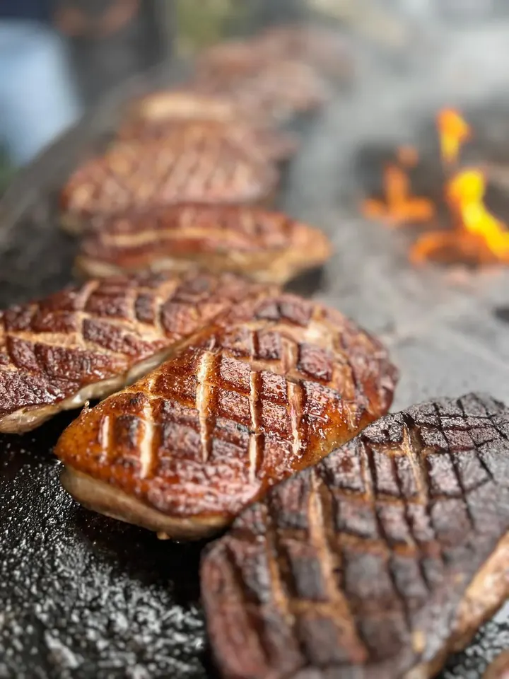 Steaks brasero Au Comptoir de l'Épicurien